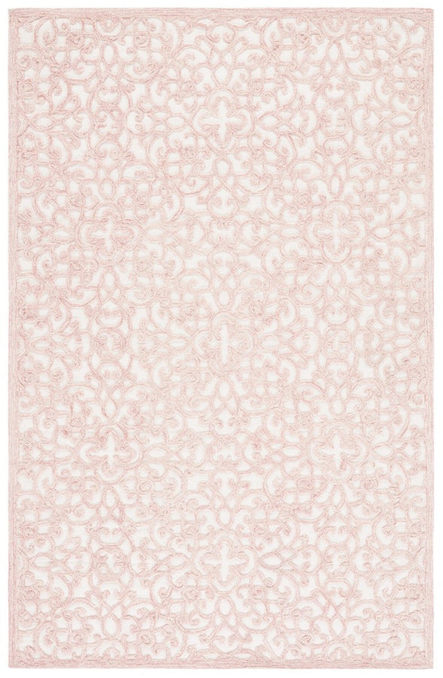Safavieh Martha Stewart Msr3513U Ivory/Pink Rug.