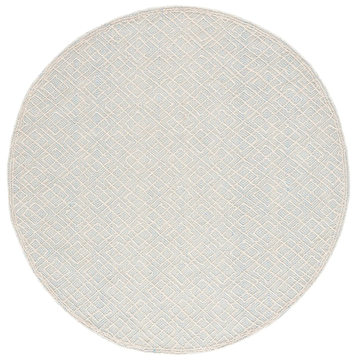 Safavieh Martha Stewart 6'-0" x 6'-0" Rug in Ivory / Blue