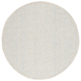 Safavieh Martha Stewart 6'-0" x 6'-0" Rug in Ivory / Blue
