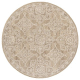 Safavieh Martha Stewart 6'-0" x 6'-0" Rug in Beige / Ivory