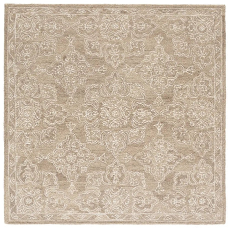 Safavieh Martha Stewart 6'-0" x 6'-0" Rug in Beige / Ivory