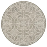 Safavieh Martha Stewart 6'-0" x 6'-0" Rug in Light Grey / Ivory
