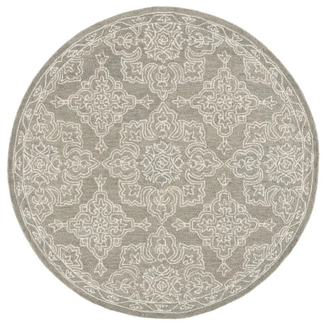 Safavieh Martha Stewart 6'-0" x 6'-0" Rug in Light Grey / Ivory