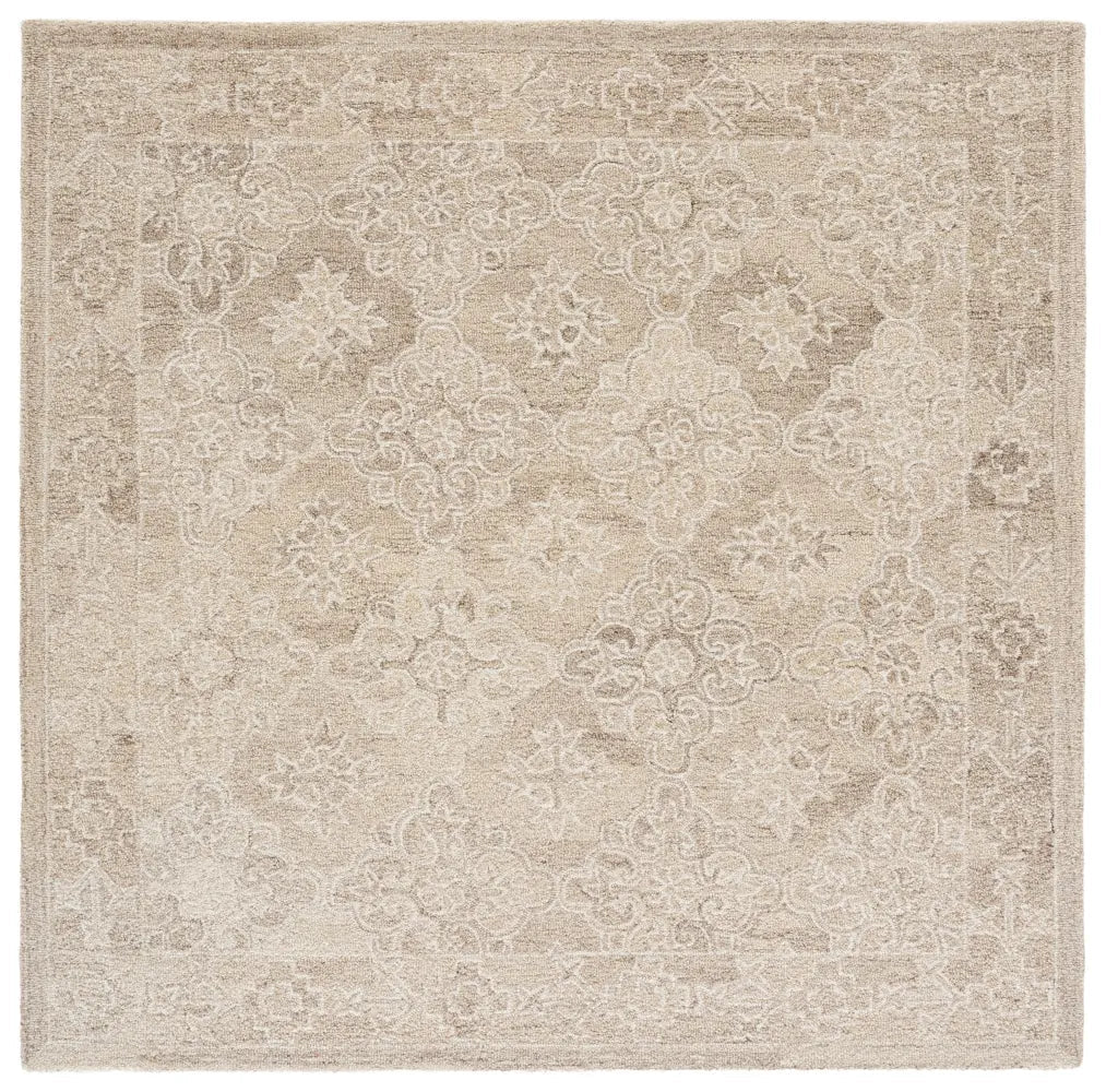 Safavieh Martha Stewart 6'-0" x 6'-0" Rug in Beige / Ivory