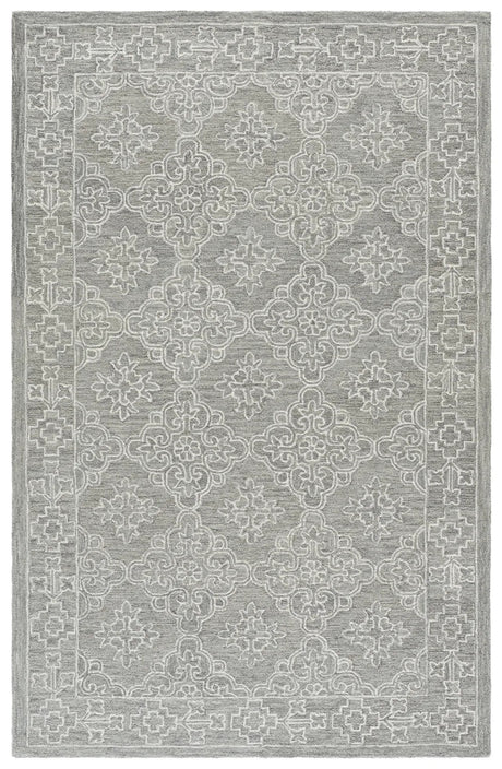 Safavieh Martha Stewart 5'-0" x 8'-0" Rug in Light Grey / Ivory
