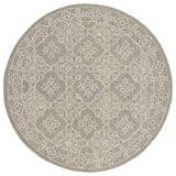 Safavieh Martha Stewart 6'-0" x 6'-0" Rug in Light Grey / Ivory