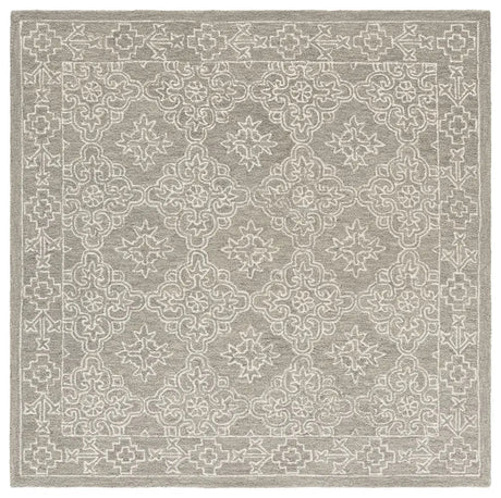 Safavieh Martha Stewart 6'-0" x 6'-0" Rug in Light Grey / Ivory