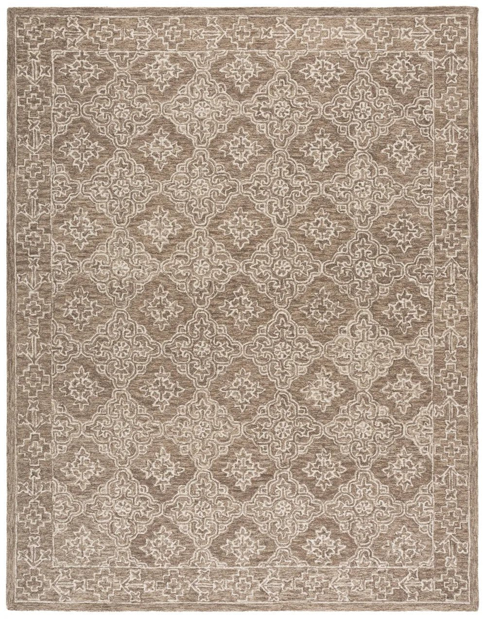Safavieh Martha Stewart 8'-0" x 10'-0" Rug in Olive / Ivory