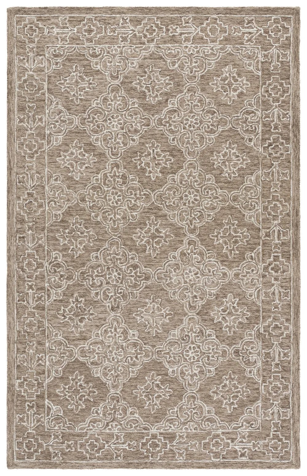 Safavieh Martha Stewart 5'-0" x 8'-0" Rug in Olive / Ivory