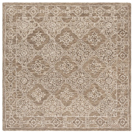 Safavieh Martha Stewart 6'-0" x 6'-0" Rug in Olive / Ivory