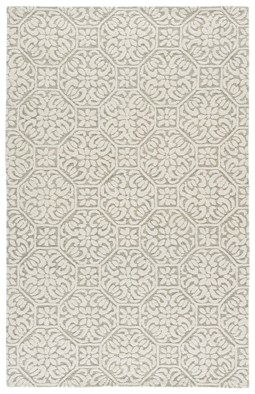 Safavieh Martha Stewart 5'-0" x 8'-0" Rug in Light Green / Ivory