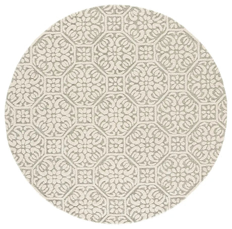 Safavieh Martha Stewart 6'-0" x 6'-0" Rug in Light Green / Ivory