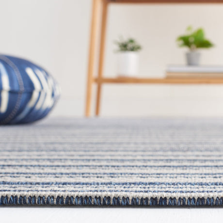 Safavieh Martha Stewart Msr419N Navy/Light Grey Rug.
