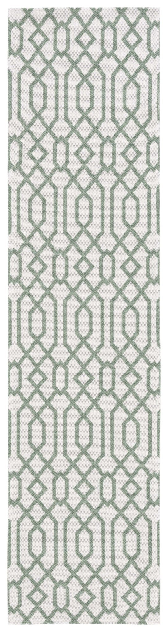 Safavieh Martha Stewart Msr421Y Green/Ivory Rug.