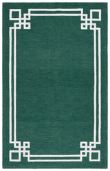 Safavieh Martha Stewart 4'-0" x 6'-0" Rug in Green / Ivory