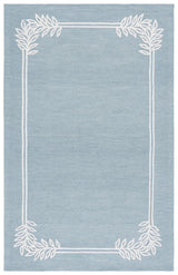 Safavieh Martha Stewart 4'-0" x 6'-0" Rug in Light Blue / Ivory