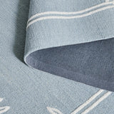 Safavieh Martha Stewart 4'-0" x 6'-0" Rug in Light Blue / Ivory