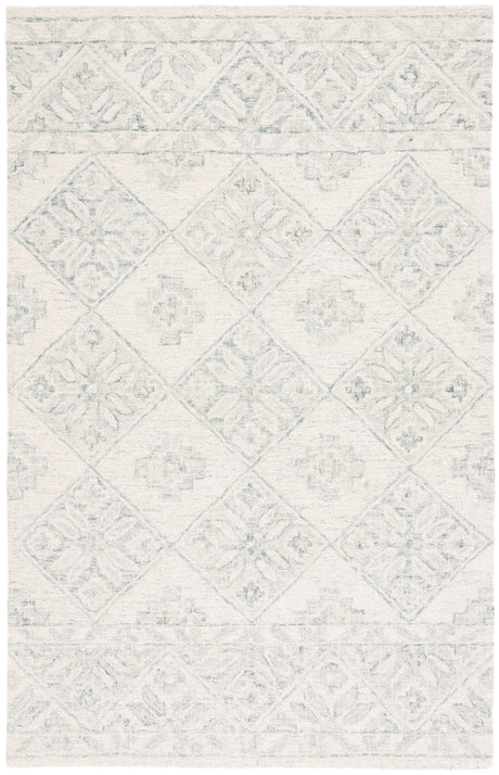 Safavieh Martha Stewart Msr4651M Ivory/Light Blue Rug.