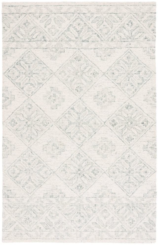 Safavieh Martha Stewart Msr4651M Ivory/Light Blue Rug.