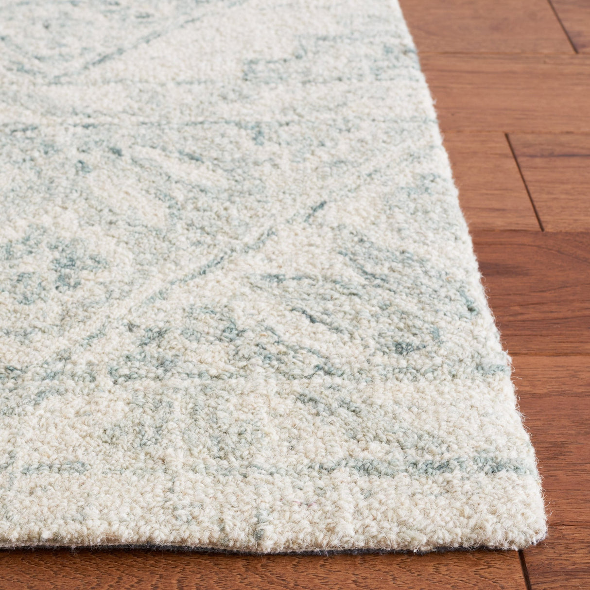 Safavieh Martha Stewart Msr4651M Ivory/Light Blue Rug.