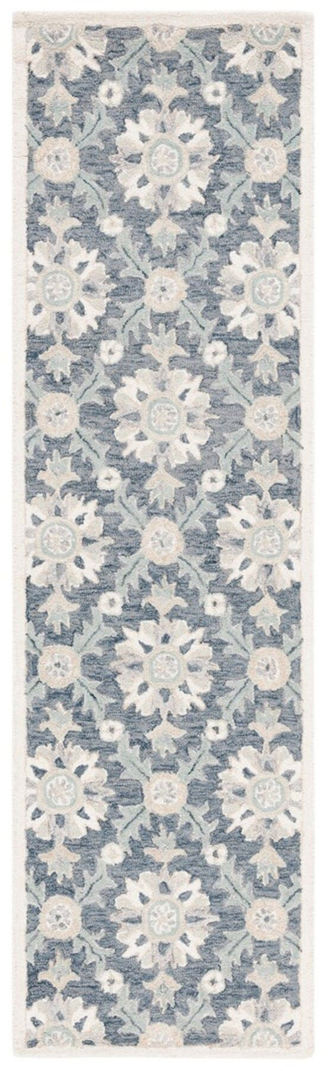 Safavieh Martha Stewart Msr4750M Blue/Ivory Rug.
