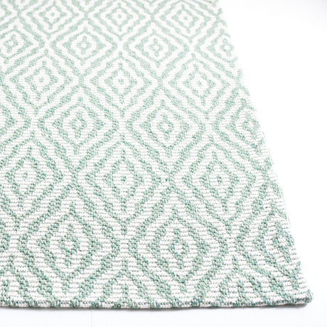 Safavieh Martha Stewart Msr484Y Green/Ivory Rug.