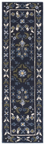 Safavieh Martha Stewart 2'-3" x 8'-0" Rug in Navy / Ivory