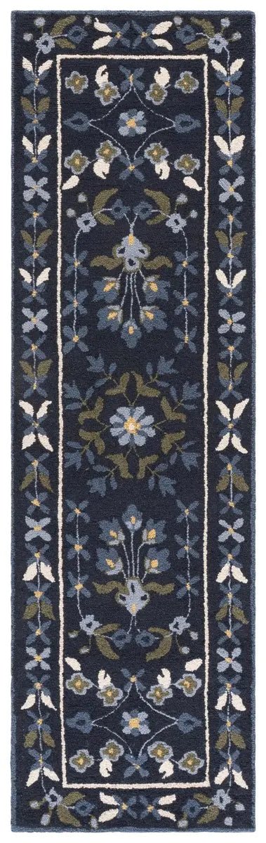 Safavieh Martha Stewart 2'-3" x 8'-0" Rug in Navy / Ivory