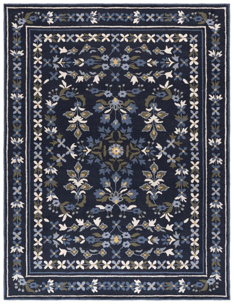 Safavieh Martha Stewart 8'-0" x 10'-0" Rug in Navy / Ivory