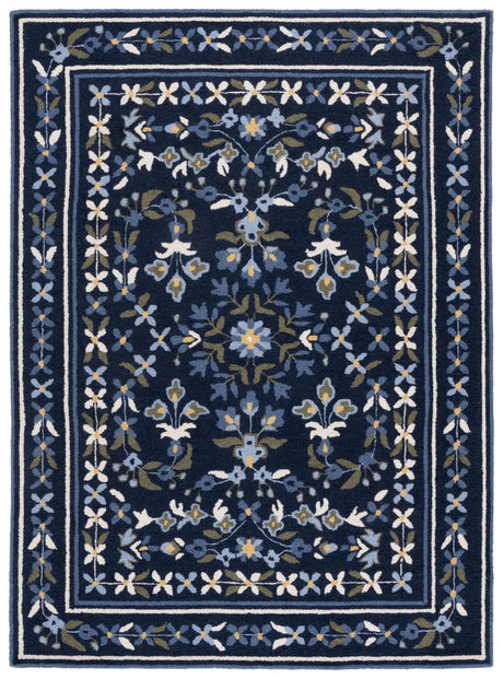 Safavieh Martha Stewart 4'-0" x 6'-0" Rug in Navy / Ivory