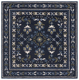 Safavieh Martha Stewart 6'-0" x 6'-0" Rug in Navy / Ivory