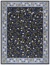 Safavieh Martha Stewart 8'-0" x 10'-0" Rug in Navy / Light Blue