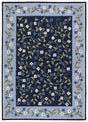 Safavieh Martha Stewart 4'-0" x 6'-0" Rug in Navy / Light Blue