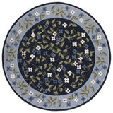 Safavieh Martha Stewart 6'-0" x 6'-0" Rug in Navy / Light Blue