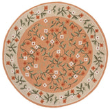 Safavieh Martha Stewart 6'-0" x 6'-0" Rug in Rust / Grey