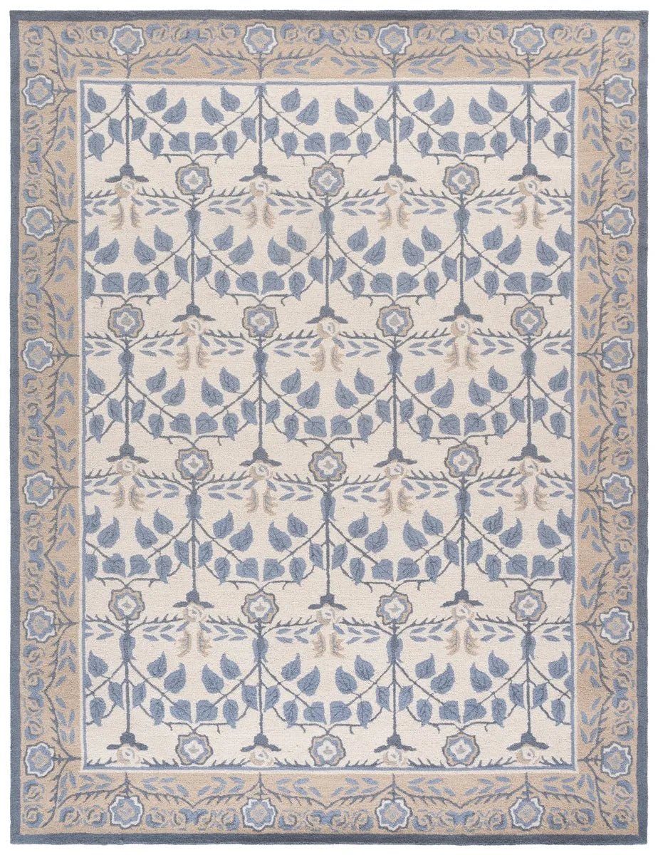 Safavieh Martha Stewart 8'-0" x 10'-0" Rug in Light Blue / Ivory