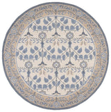 Safavieh Martha Stewart 6'-0" x 6'-0" Rug in Light Blue / Ivory