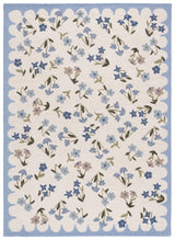 Safavieh Martha Stewart 4'-0" x 6'-0" Rug in Ivory / Light Blue