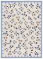 Safavieh Martha Stewart 4'-0" x 6'-0" Rug in Ivory / Light Blue