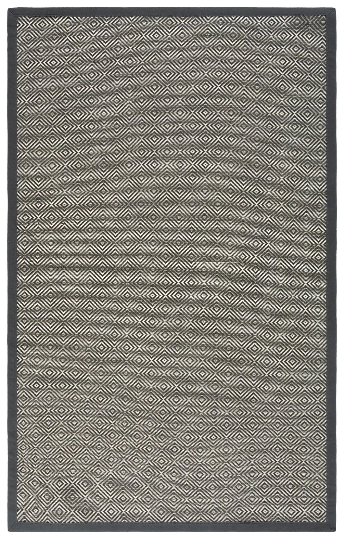 Safavieh Martha Stewart 4'-0" x 6'-0" Rug in Natural / Dark Grey