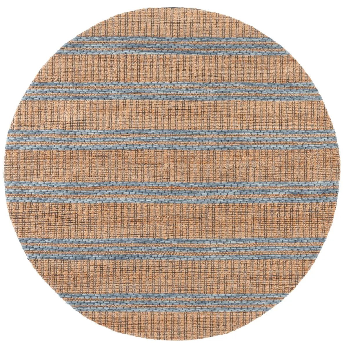 Safavieh Martha Stewart 6'-0" x 6'-0" Rug in Natural / Light Blue