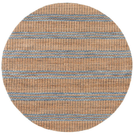 Safavieh Martha Stewart 6'-0" x 6'-0" Rug in Natural / Light Blue