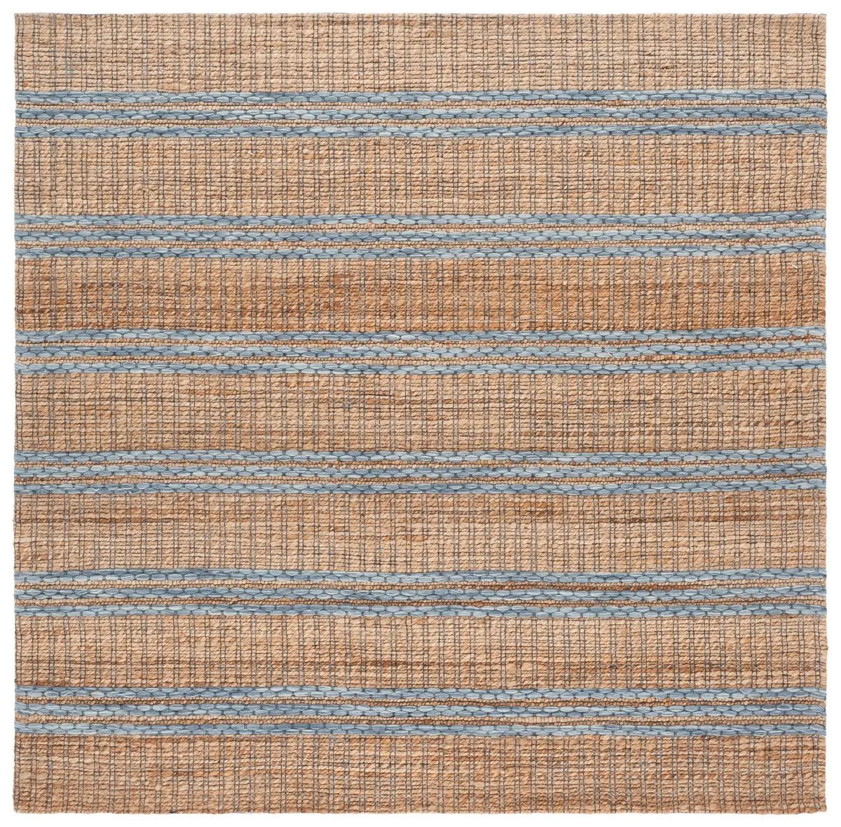 Safavieh Martha Stewart 6'-0" x 6'-0" Rug in Natural / Light Blue