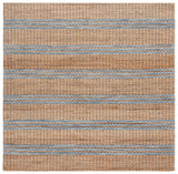 Safavieh Martha Stewart 6'-0" x 6'-0" Rug in Natural / Light Blue