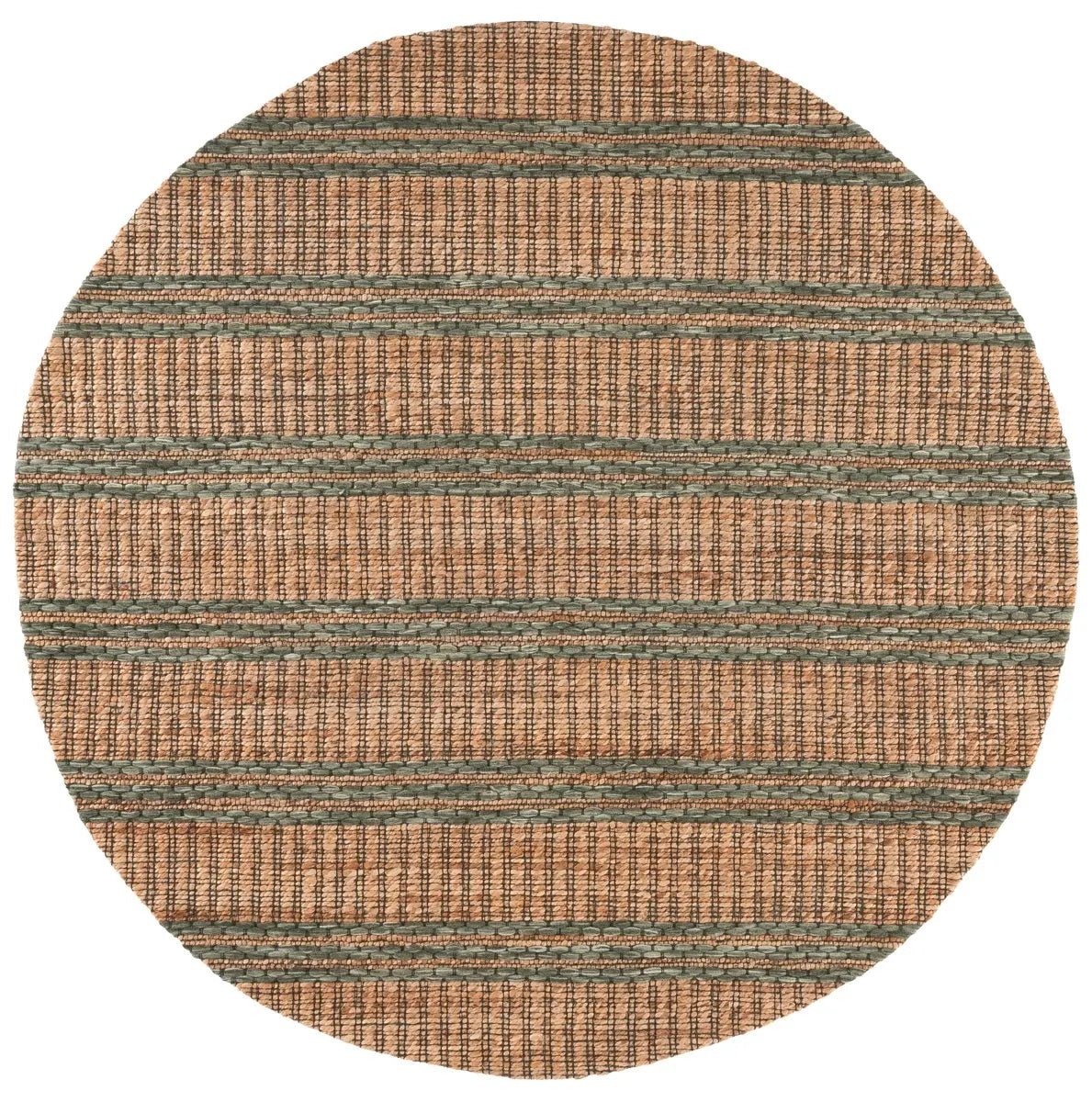 Safavieh Martha Stewart 6'-0" x 6'-0" Rug in Natural / Green