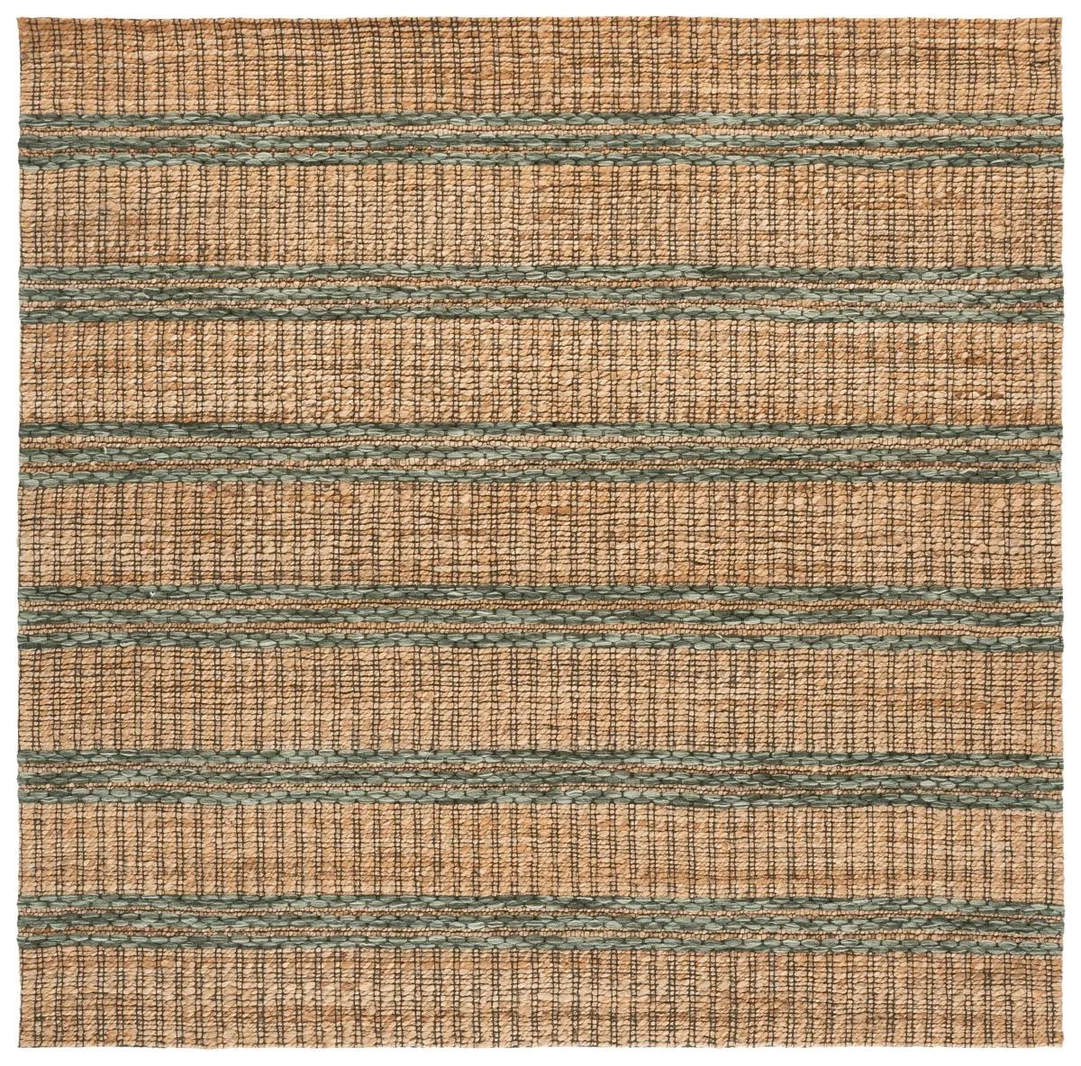 Safavieh Martha Stewart 6'-0" x 6'-0" Rug in Natural / Green