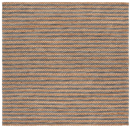 Safavieh Martha Stewart 6'-0" x 6'-0" Rug in Natural / Charcoal