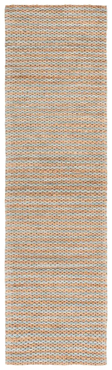 Safavieh Martha Stewart 2'-3" x 8'-0" Rug in Natural / Light Blue