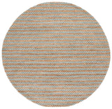 Safavieh Martha Stewart 6'-0" x 6'-0" Rug in Natural / Light Blue