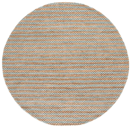 Safavieh Martha Stewart 6'-0" x 6'-0" Rug in Natural / Light Blue